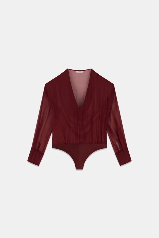 Body de seda Leonie