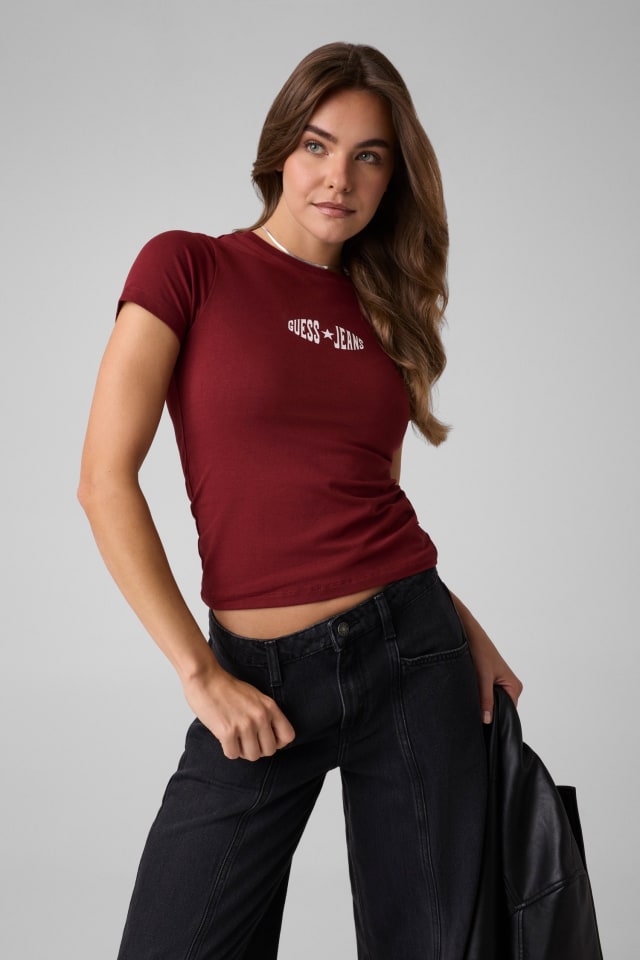 Camiseta slim estampada