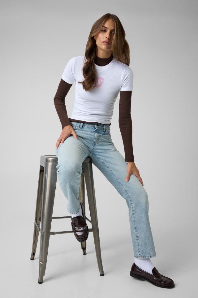 Extra-schmal geschnittenes T-Shirt
