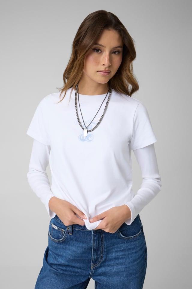 Camiseta regular de cerezas