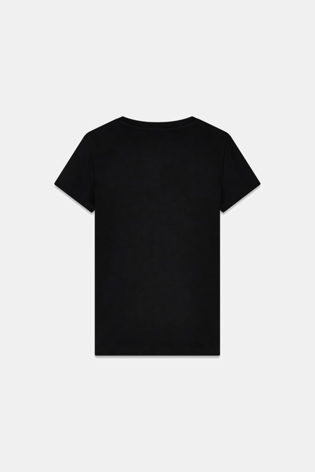 Camiseta con logo de triángulo