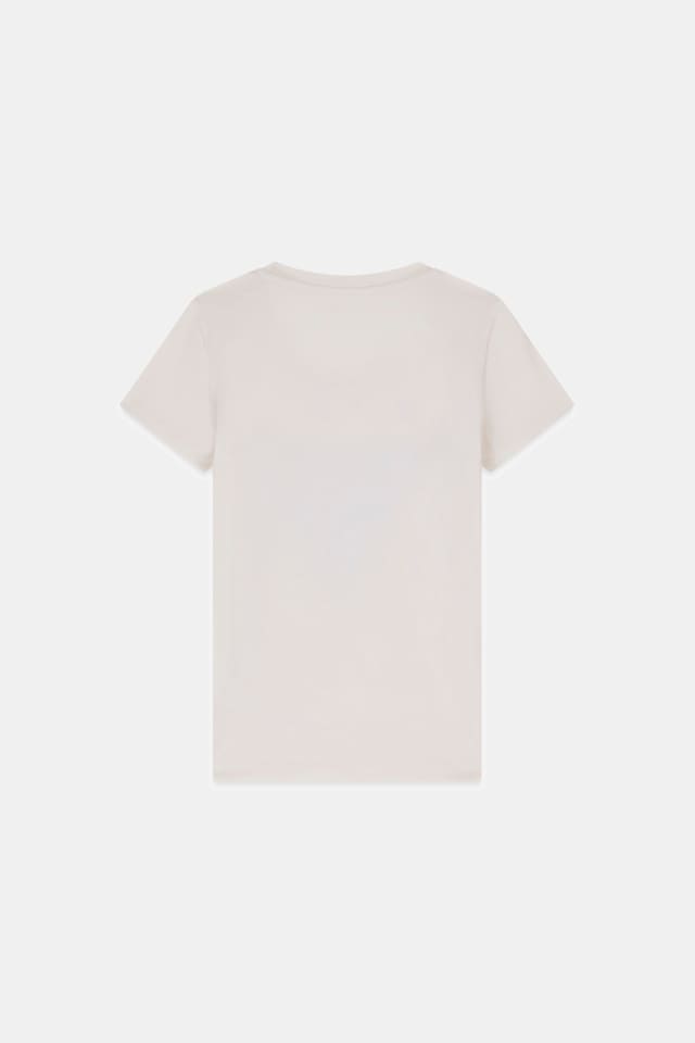 Camiseta con logo de triángulo