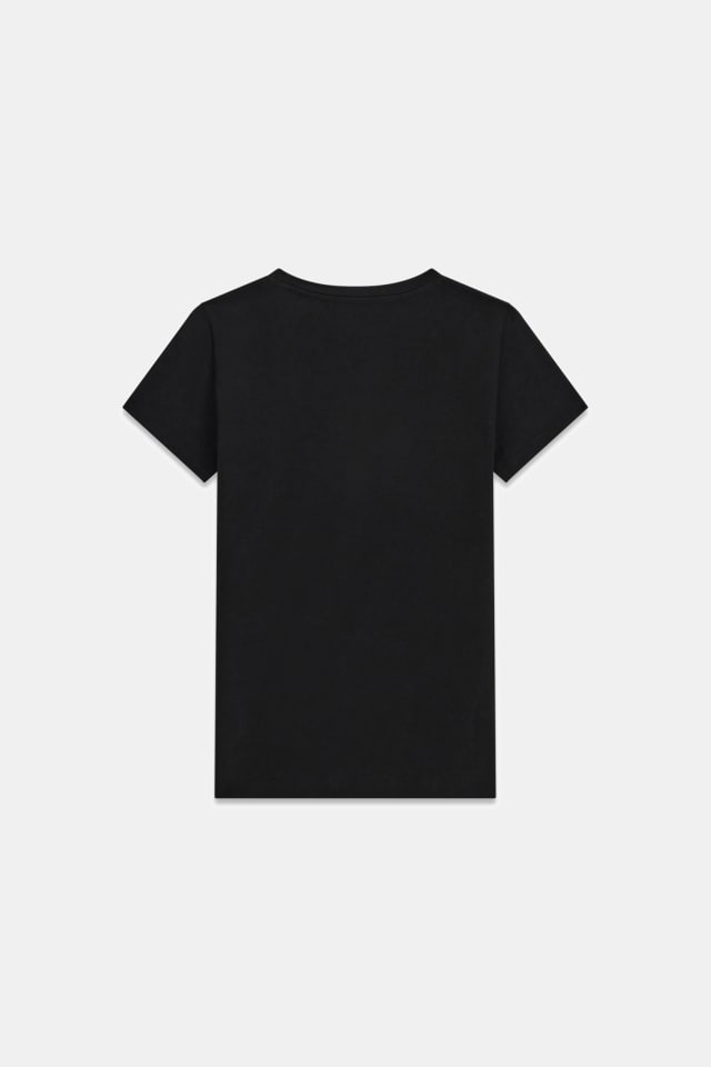 Camiseta con logo de triángulo