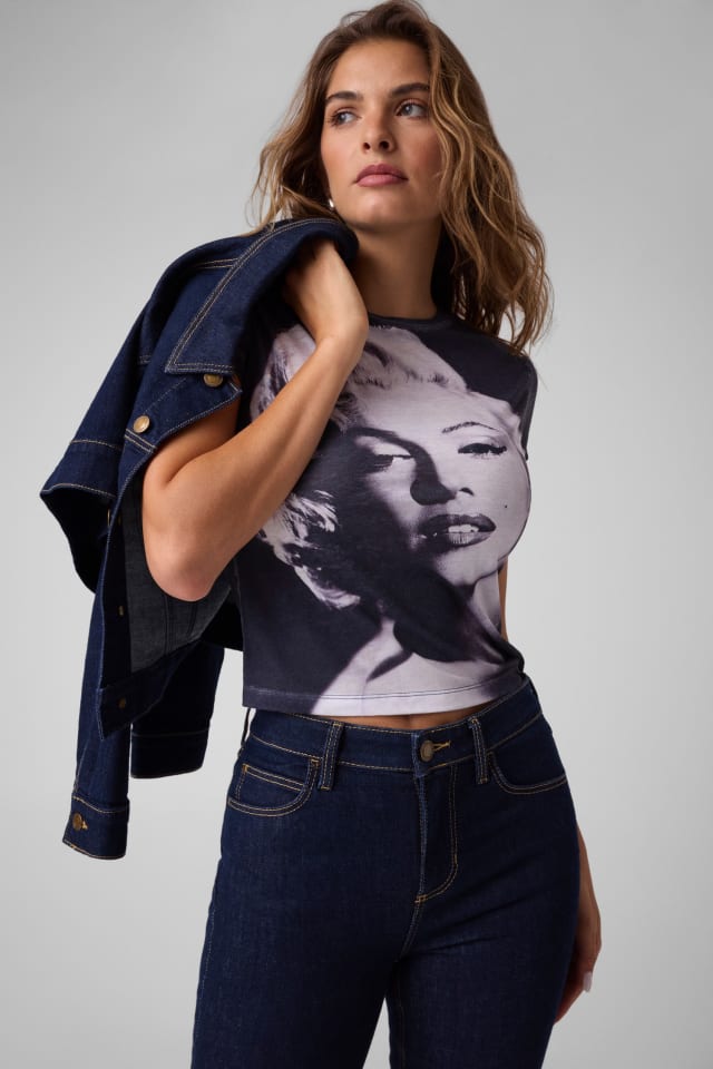 Camiseta estampada de Marilyn