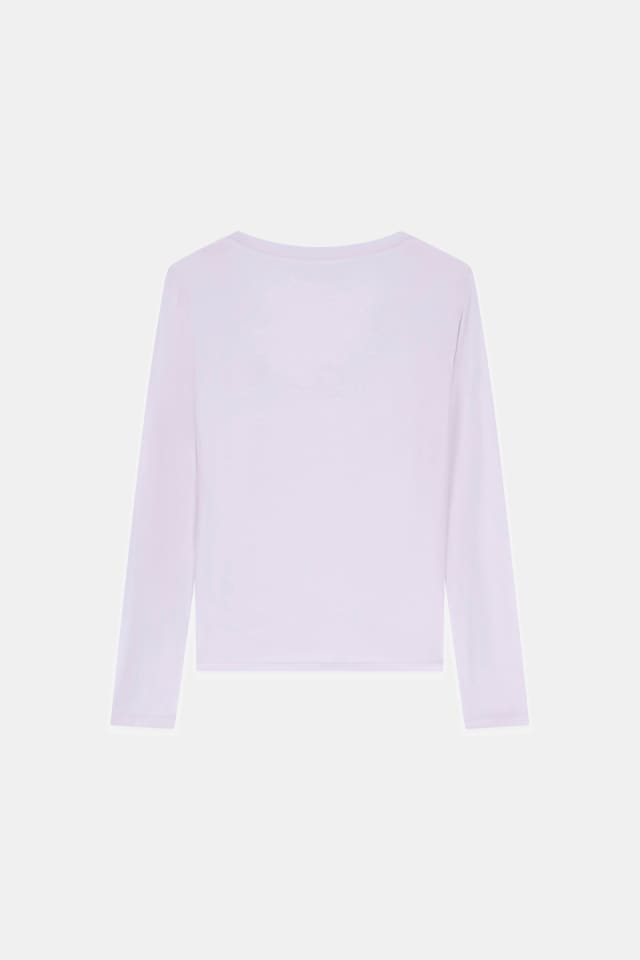 Camiseta con cuello en V