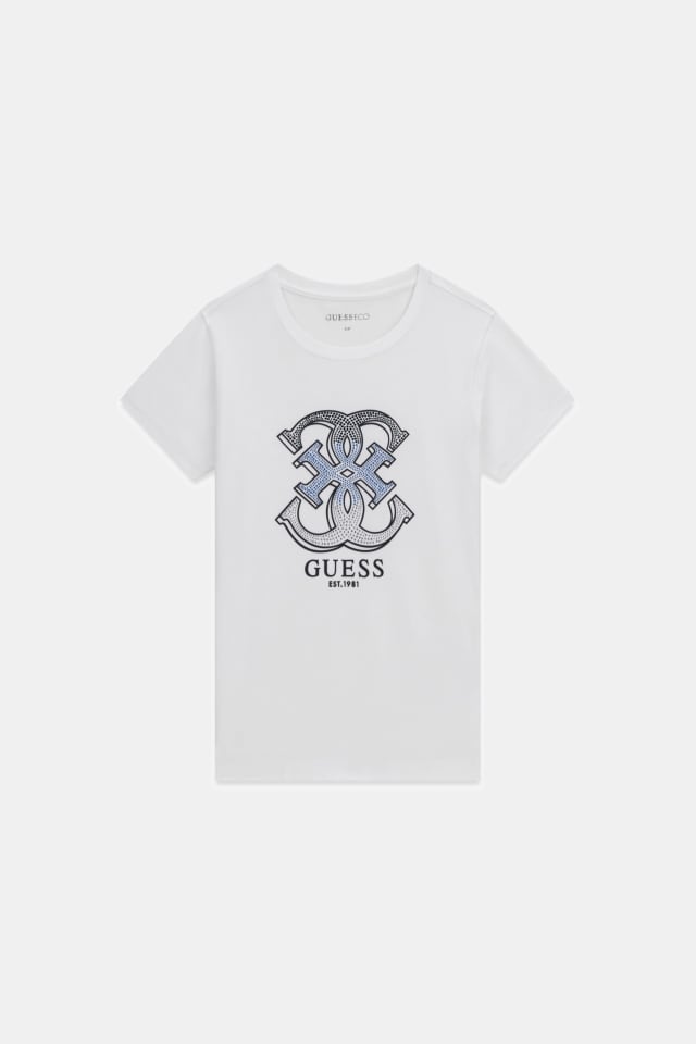 Camiseta con pedrería