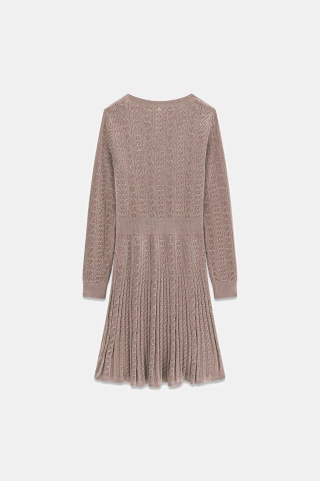 Vestido curto de malha