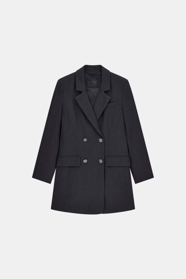 Vestido curto blazer