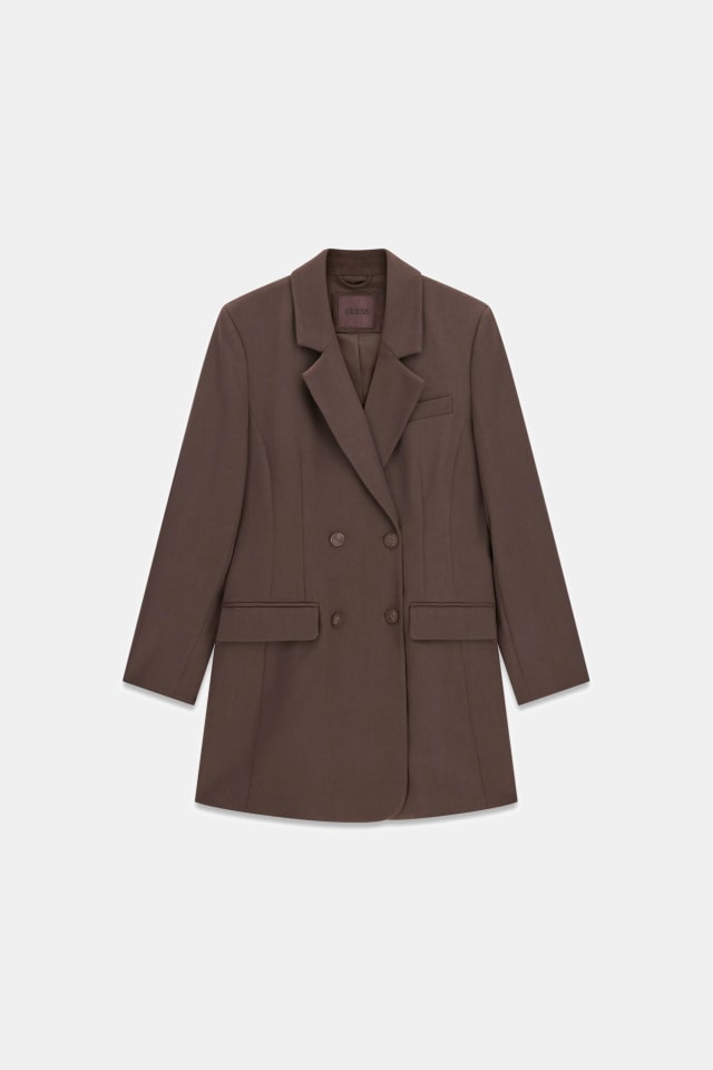 Vestido curto blazer