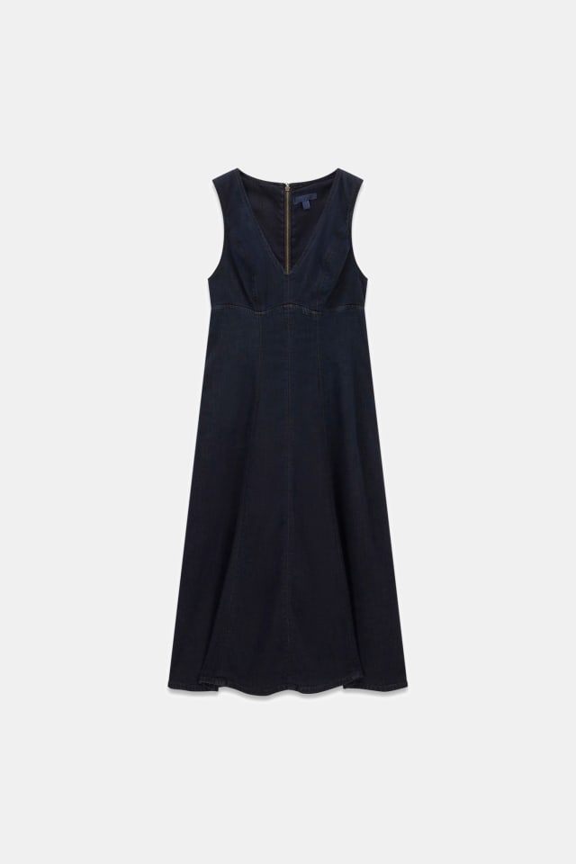 Vestido midi jeans