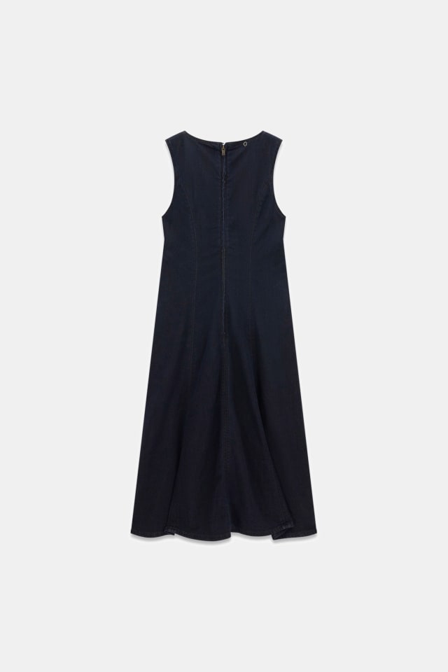 Vestido midi jeans