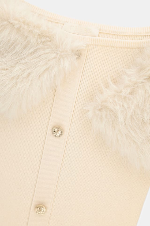 Schulterfreies Minikleid