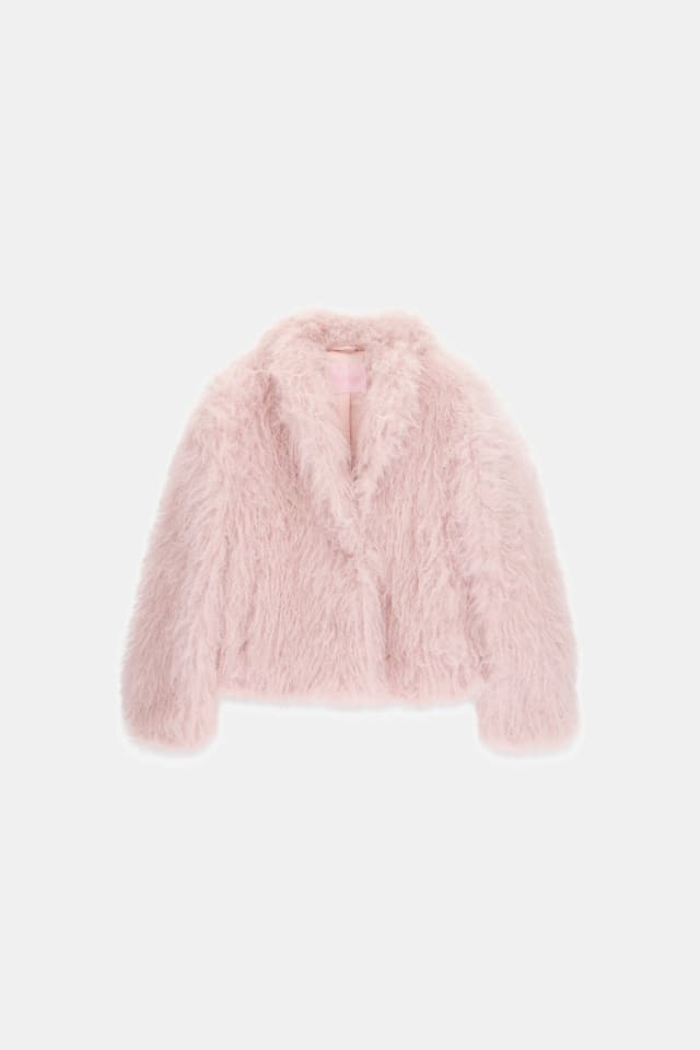 Chaqueta de piel sintética