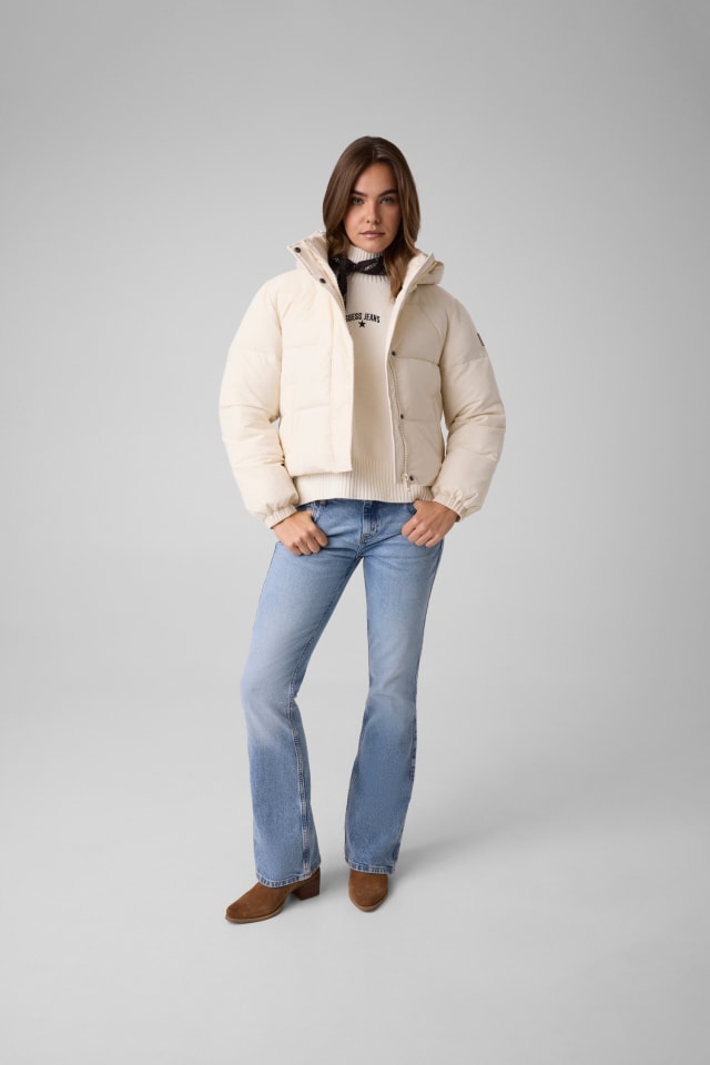 Kurze Steppjacke