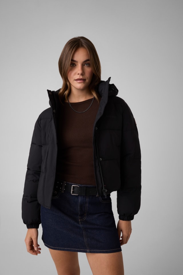 Chaqueta acolchada corta
