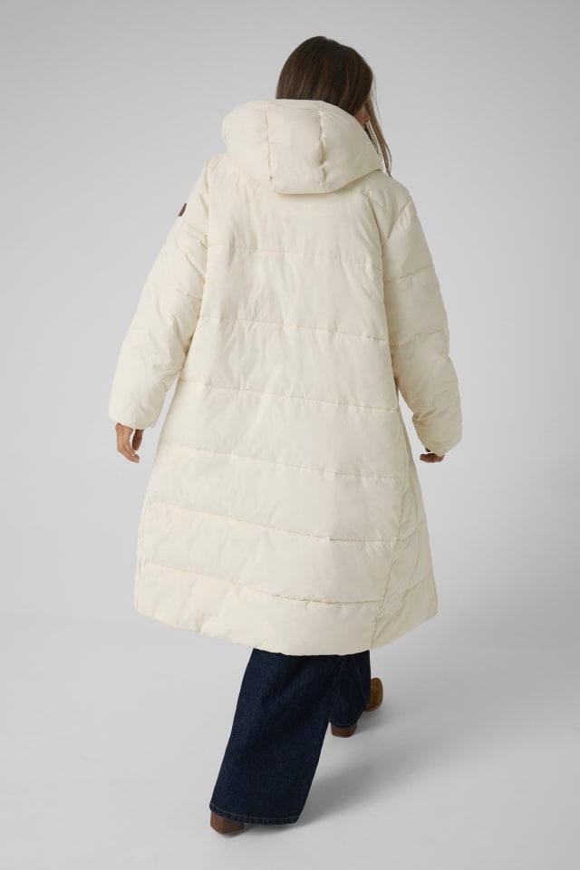 Long length puffer jacket