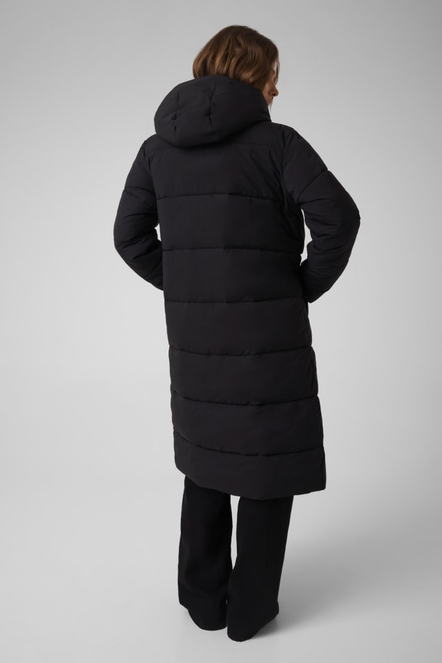 Lange Steppjacke
