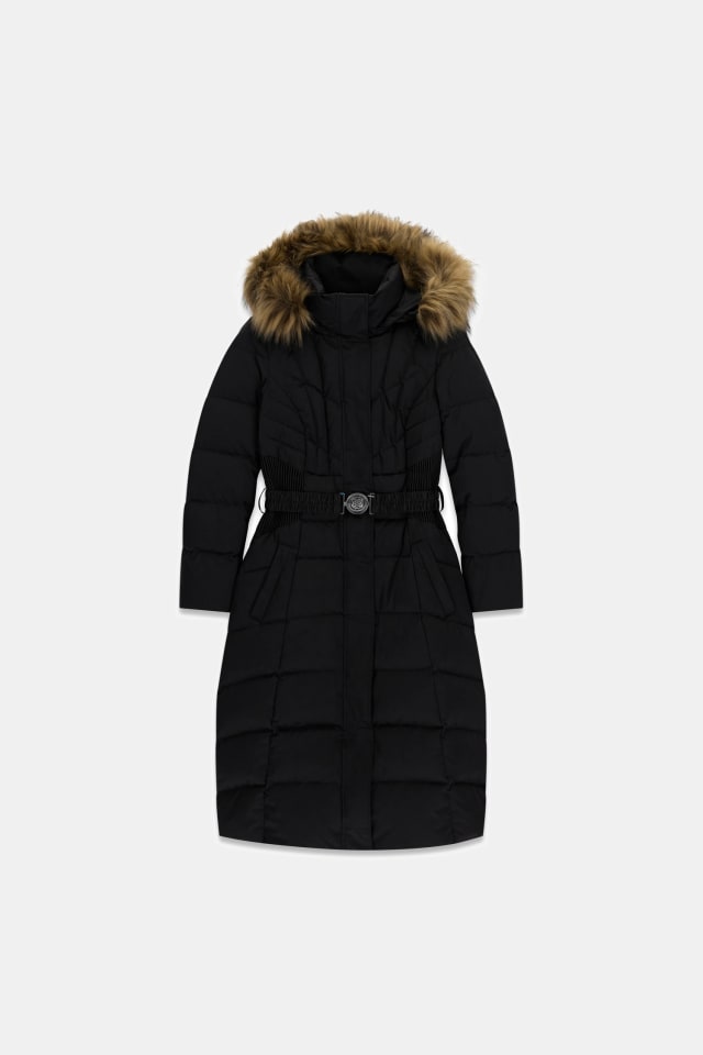 Chaqueta acolchada larga