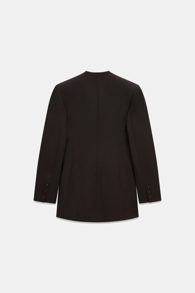 Blazer estruturado com botões Leonie
