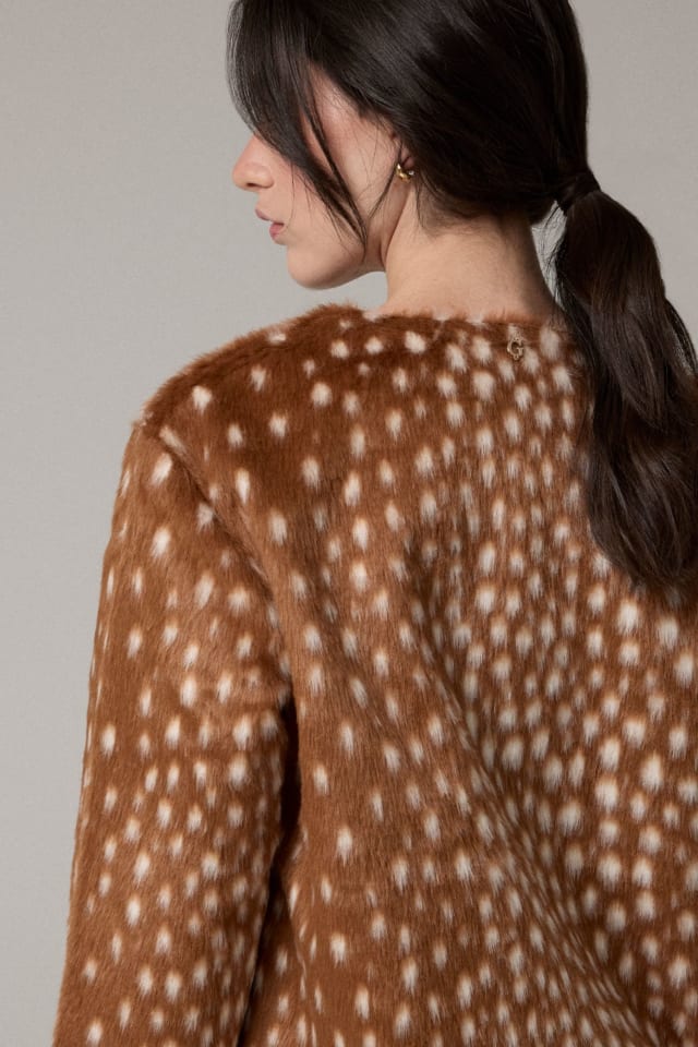 Bambi faux fur jacket