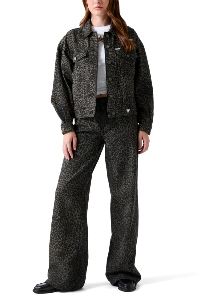 Übergroße Truckerjacke