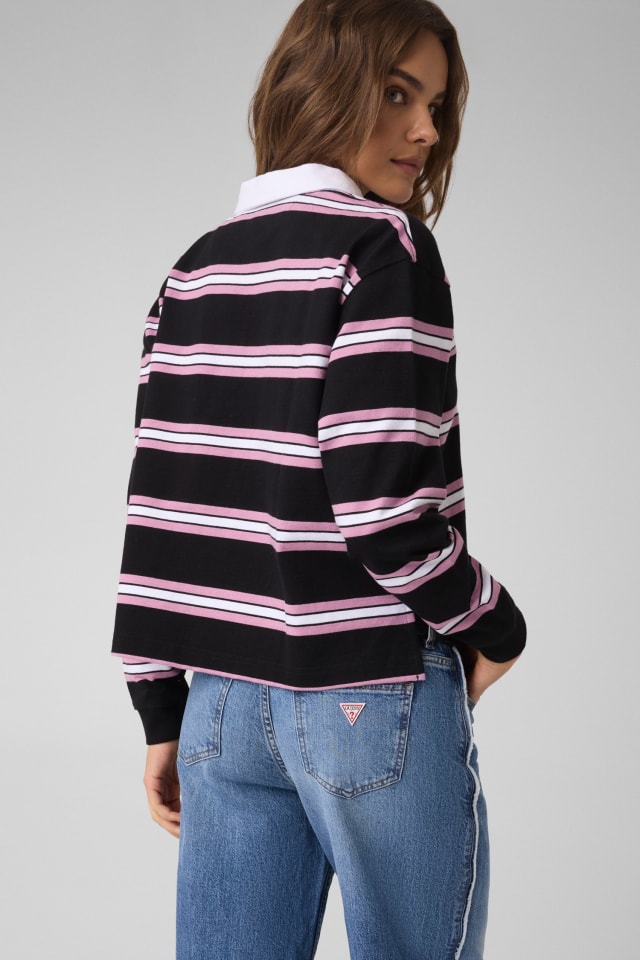 Gestreiftes Poloshirt
