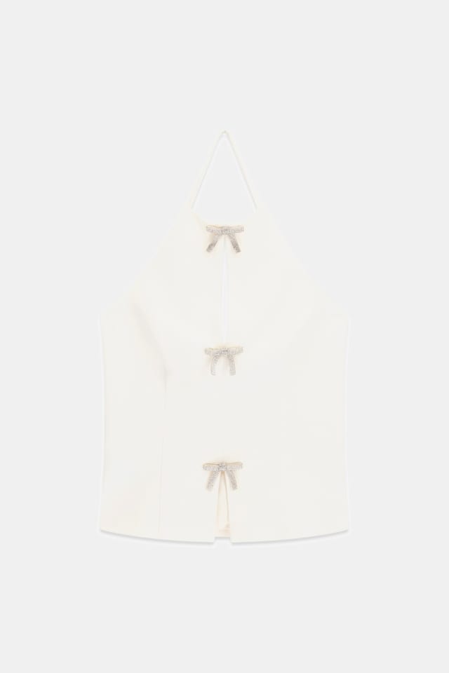Topo com laço halter