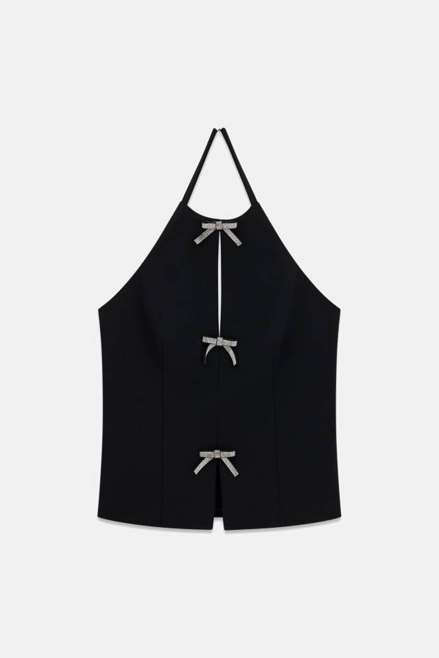 Topo com laço halter