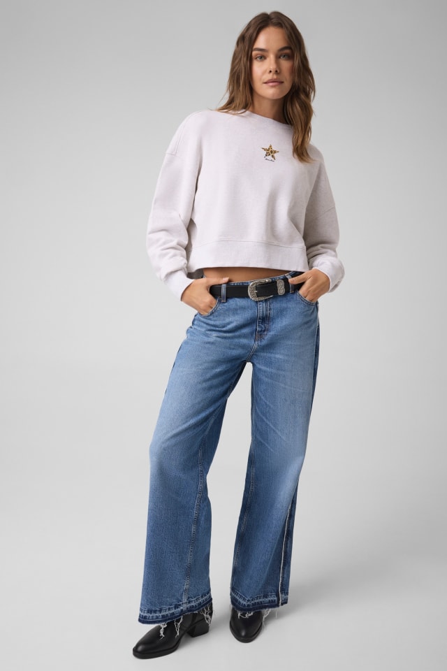 Bedrucktes Sweatshirt