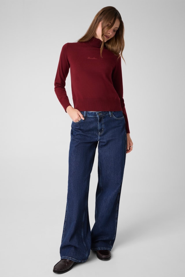 Wollmischpullover