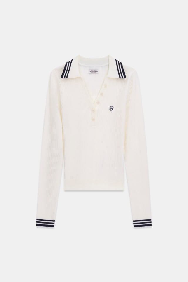 Jersey polo bordado