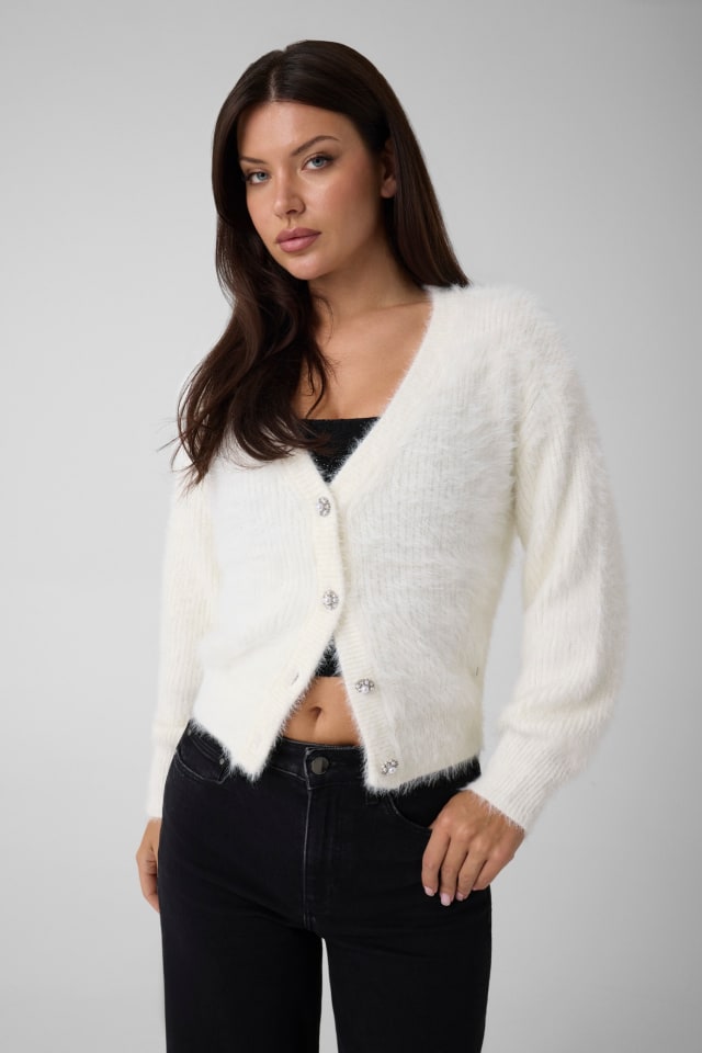 Knit cardigan