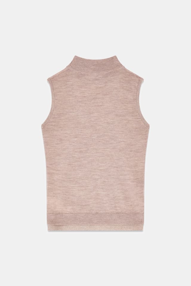 Top de lã lurex