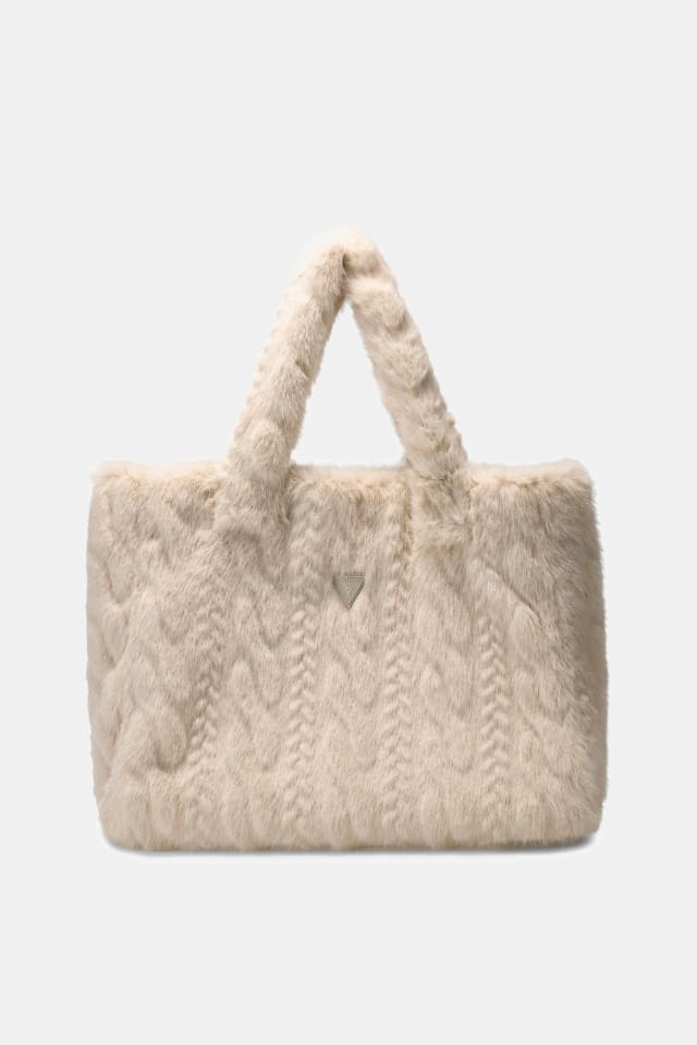 Bolso trenzado de piel sintética