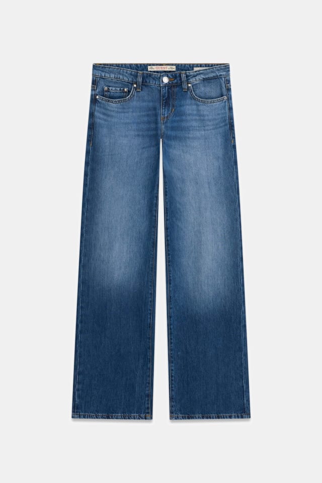 Jeans relaxed de tiro bajo