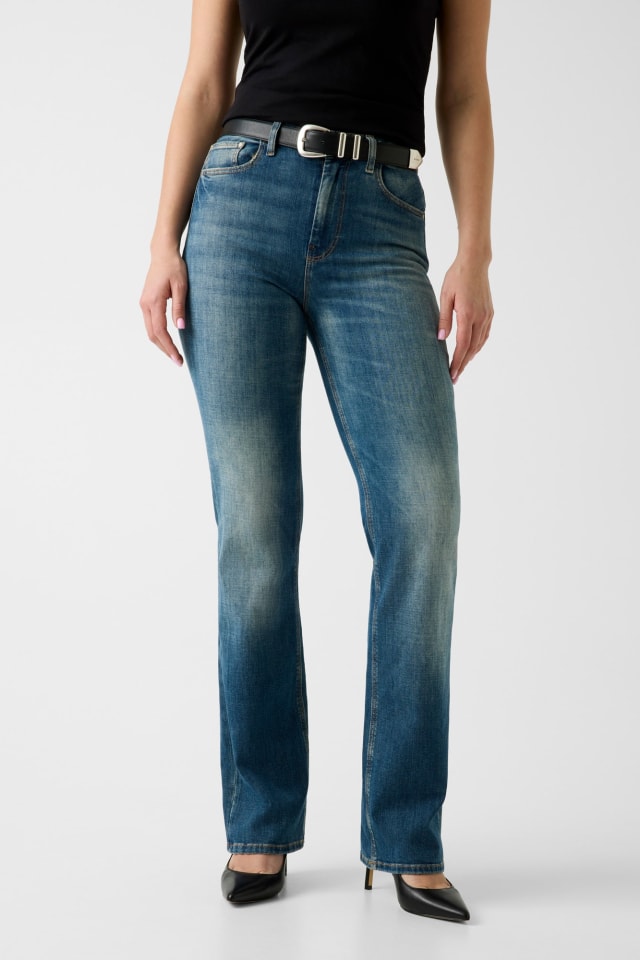 Jeans rectos de los 80.