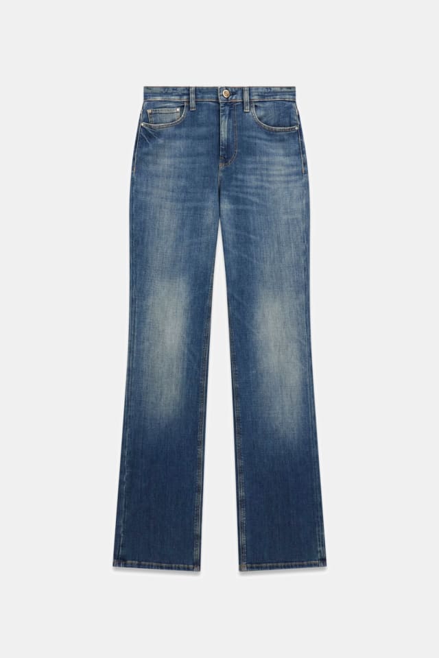 Jeans rectos de los 80.