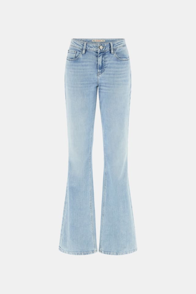 Jeans bootcut de tiro bajo