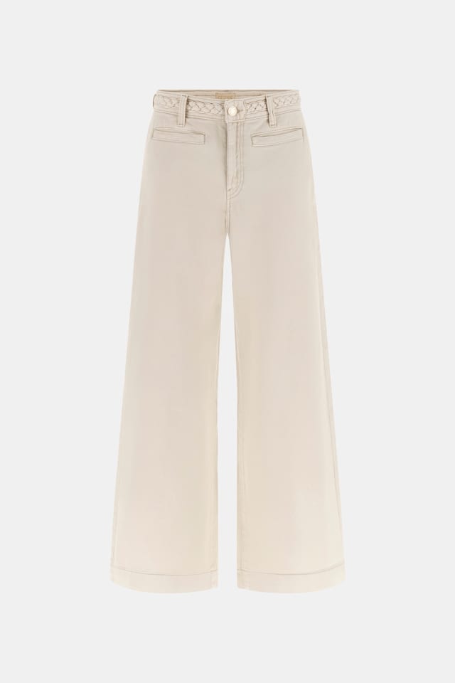 Pantalones chinos de pierna ancha