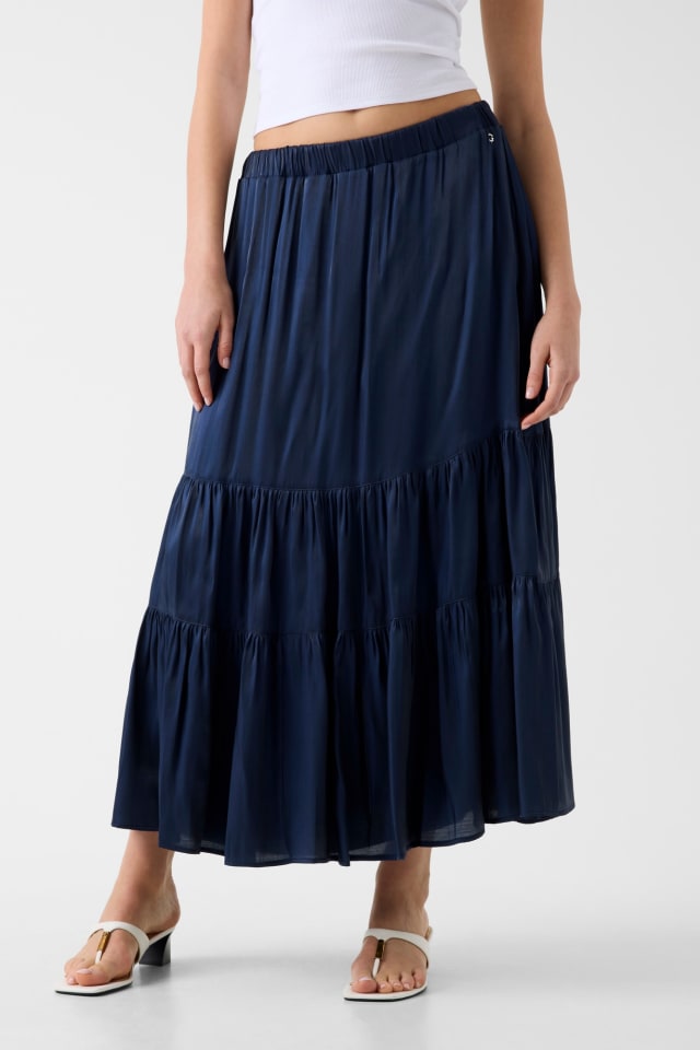 Pliss&eacute; maxi rok