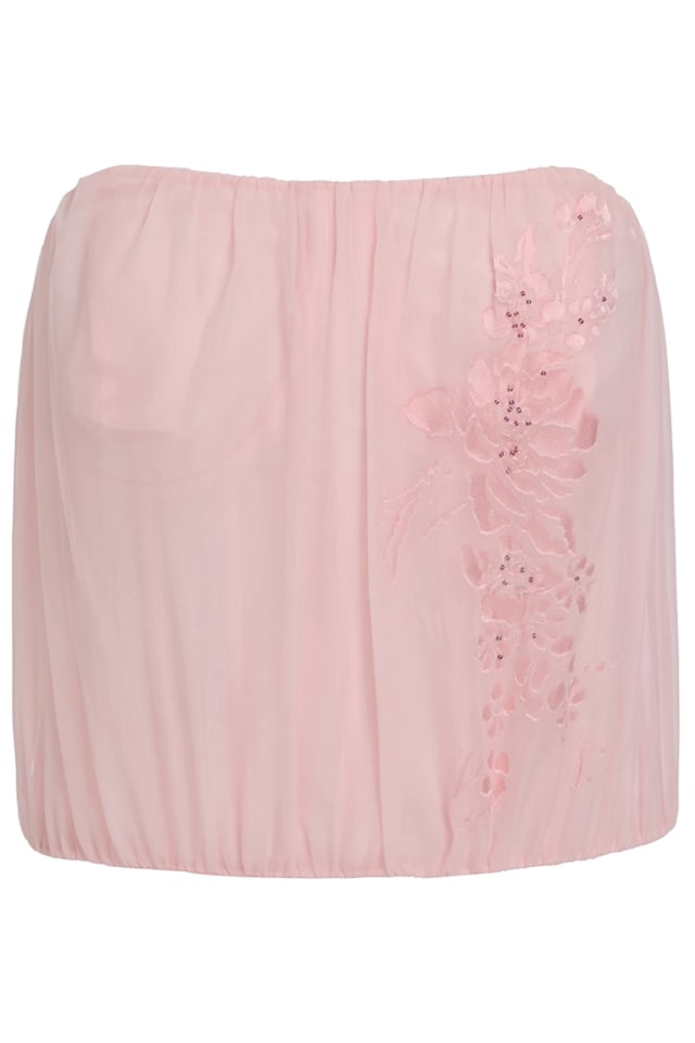 Blusa de chiffon