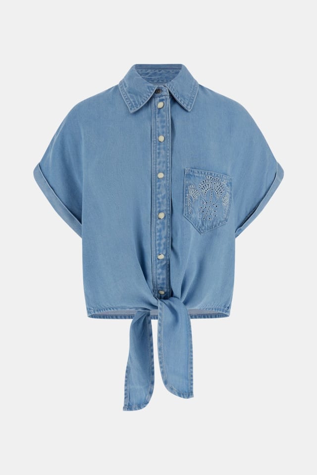 Camisa de mezclilla