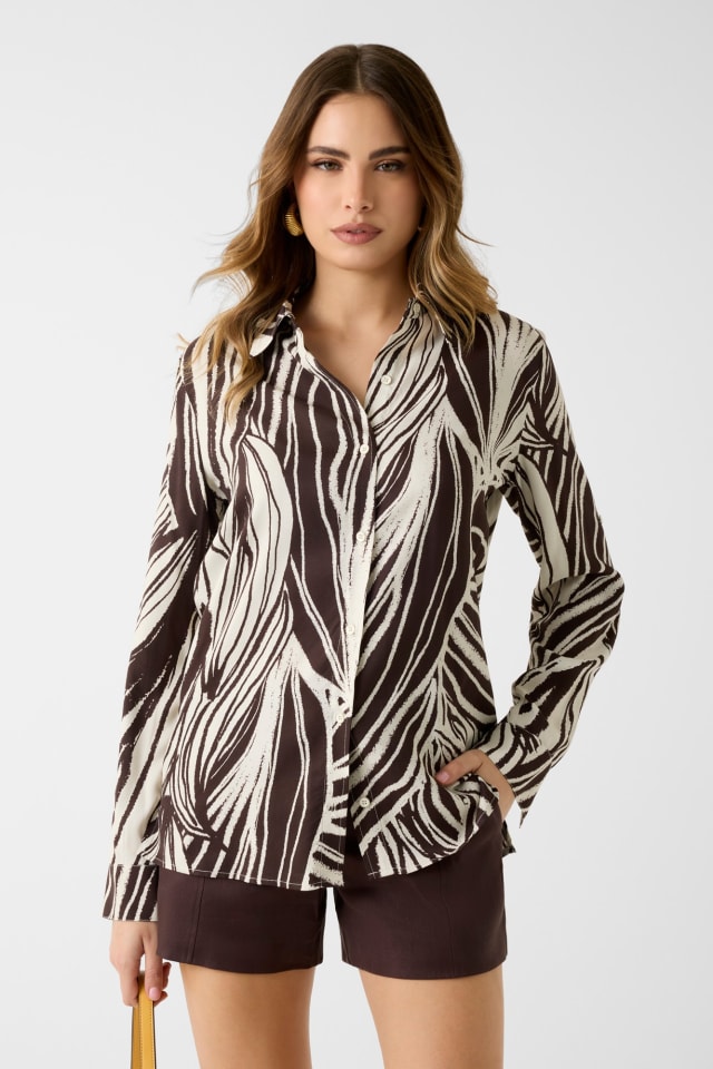Camicia stampata