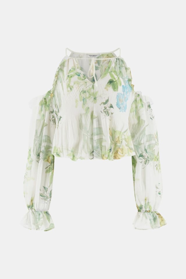 Blusa de chiffon