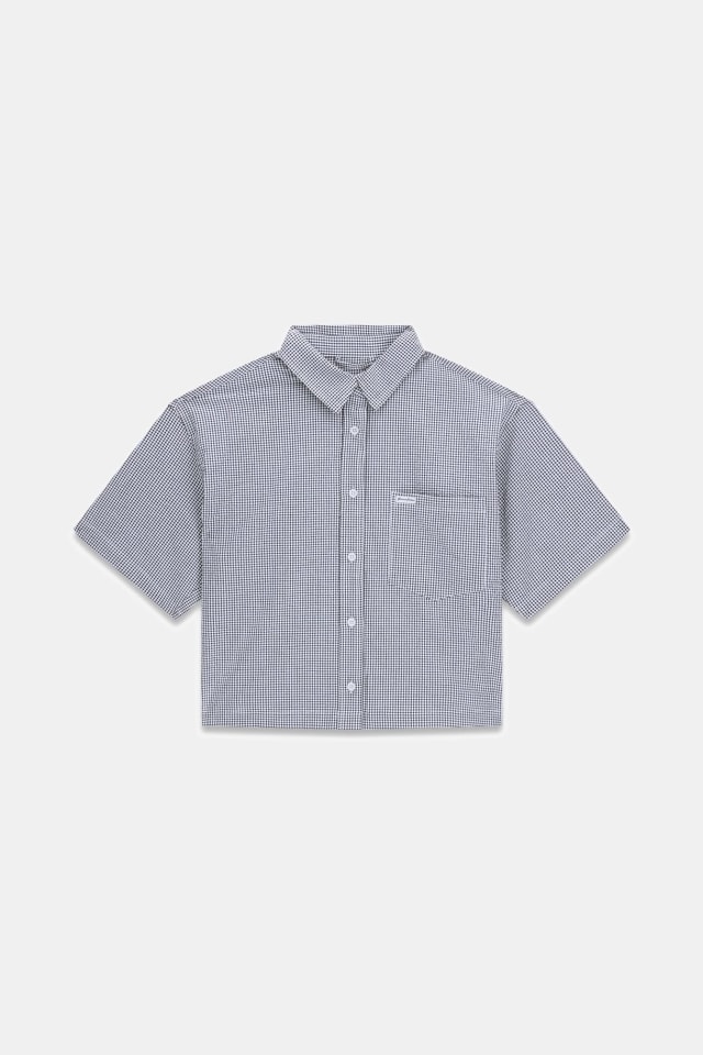 Camisa de cuadros boxy