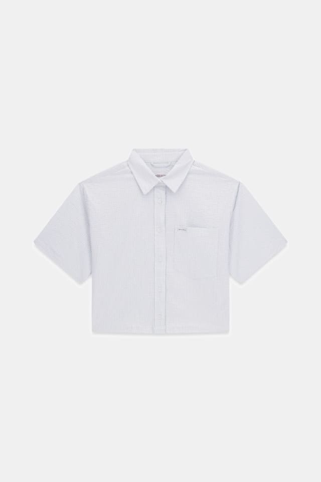 Camisa de cuadros boxy