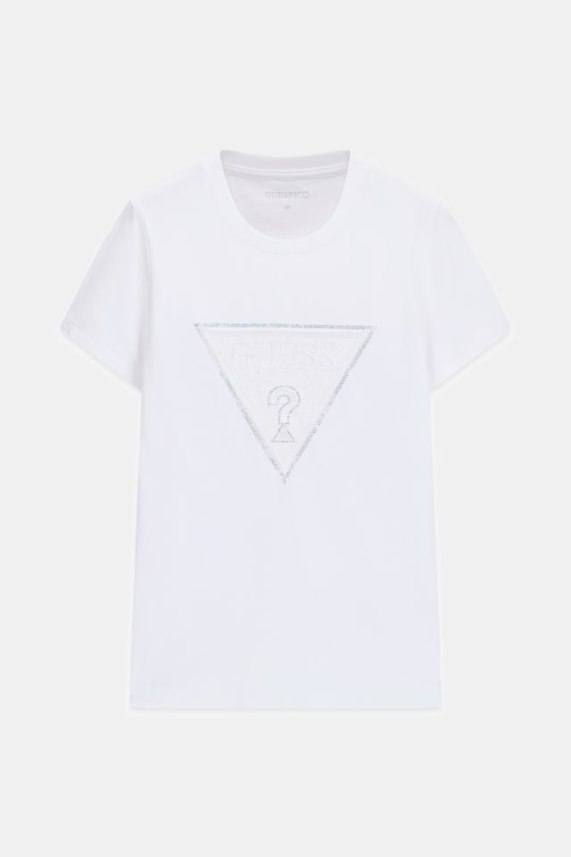 Spitzen-Dreieck-Logo T-Shirt