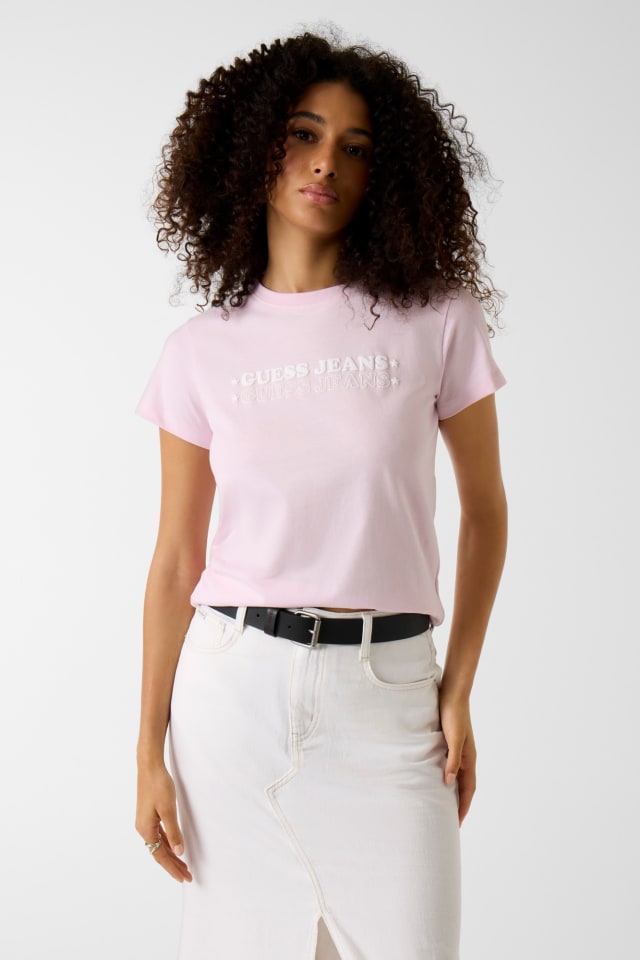 Camiseta con logo impreso