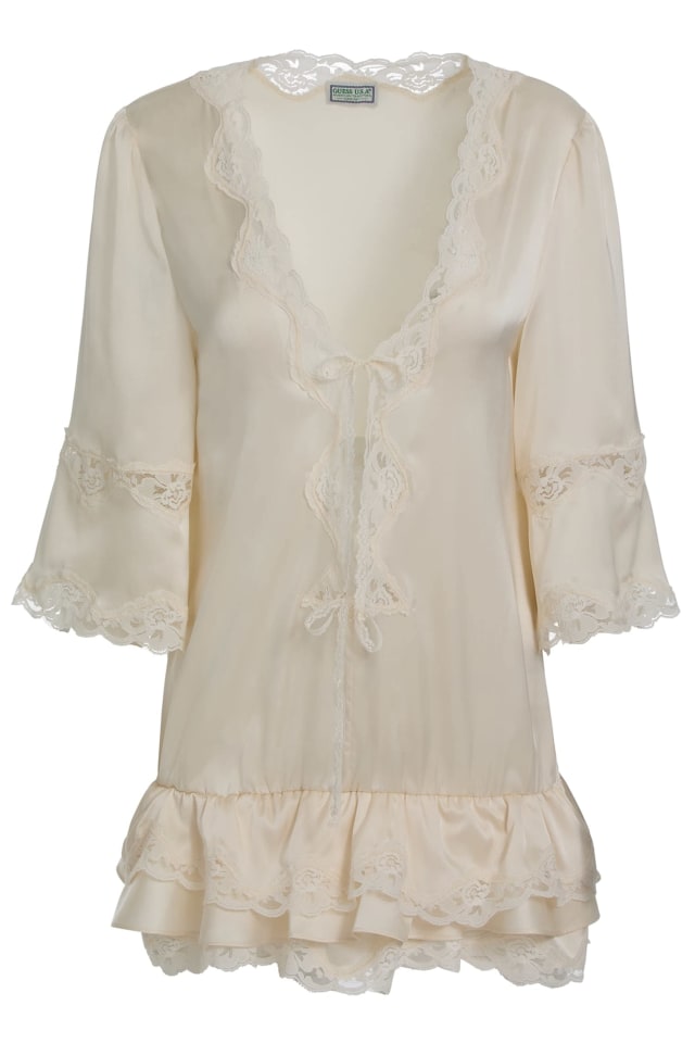 Mini de cetim dress
