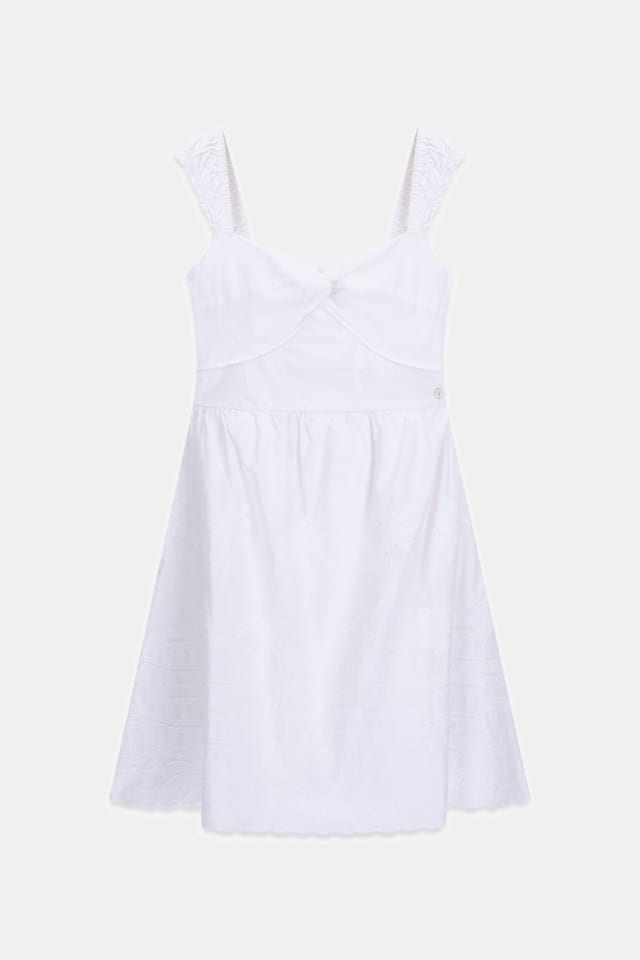 Vestido mini bordado